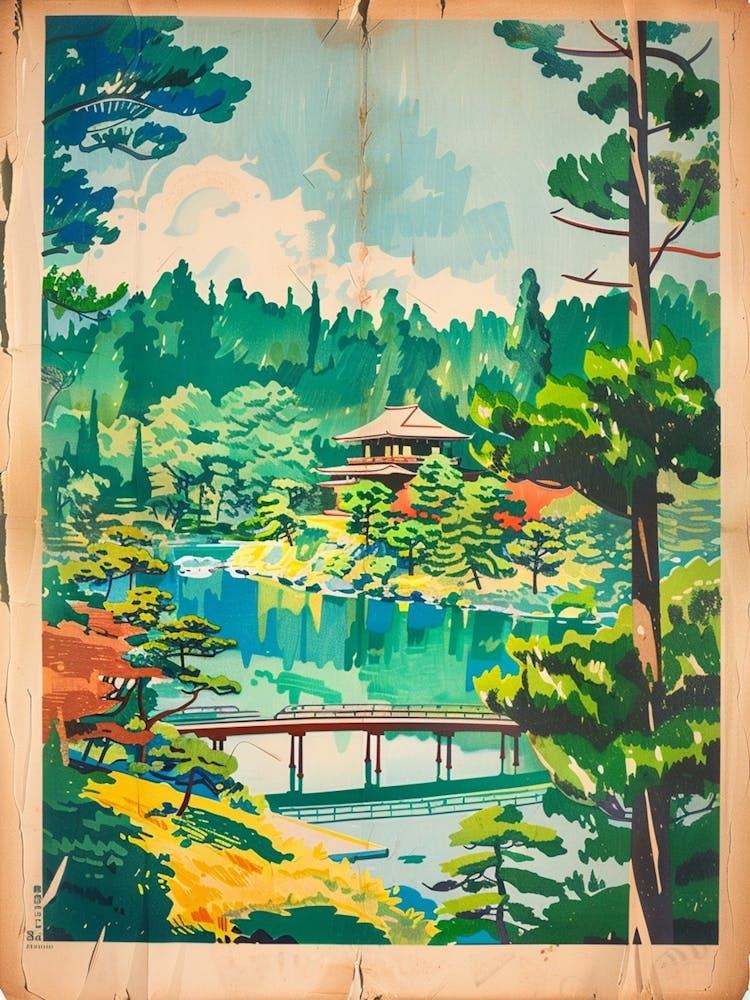 Kenrokuen Garden In Kanazawa Mid Century Modern 1