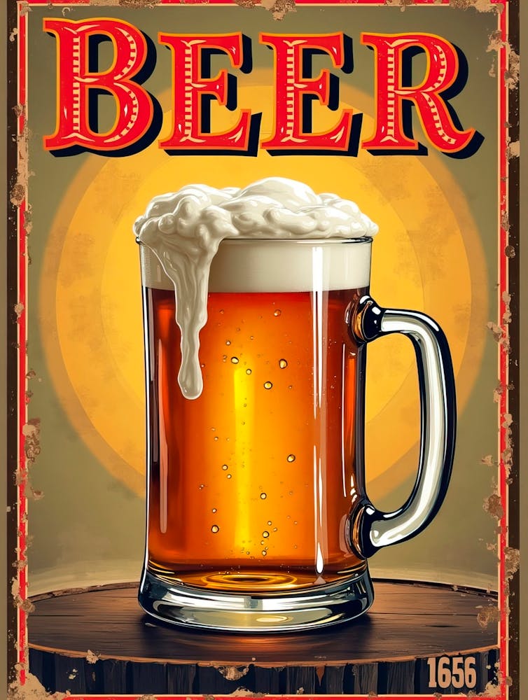 Beer Vintage Poster 1