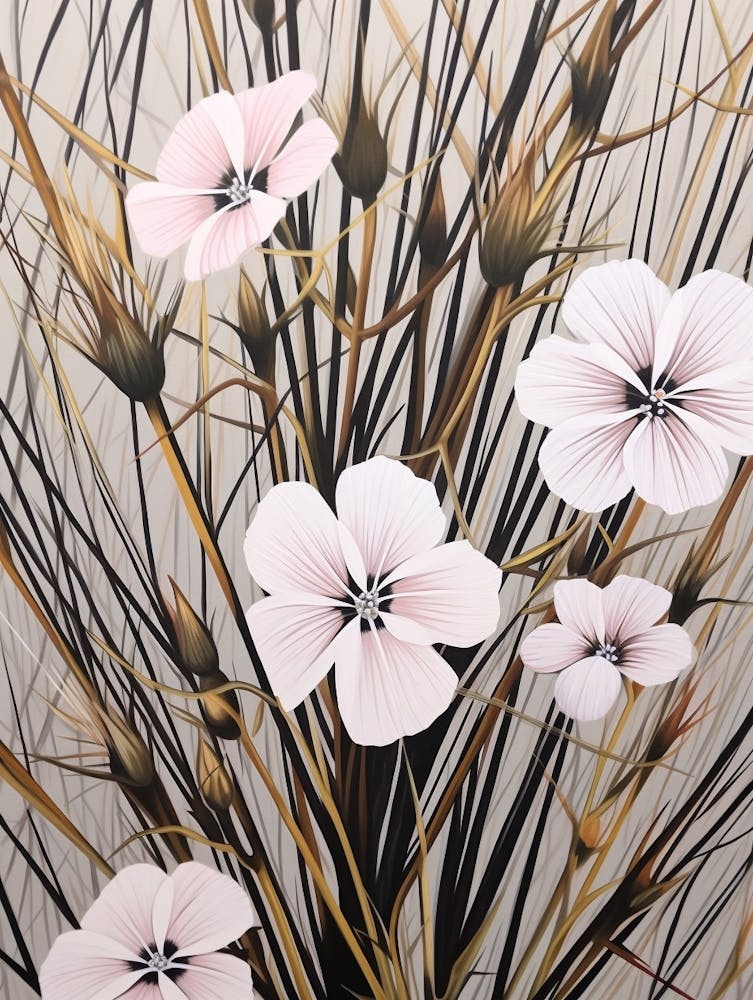 Flower Illustration Flax Flower Flower 2