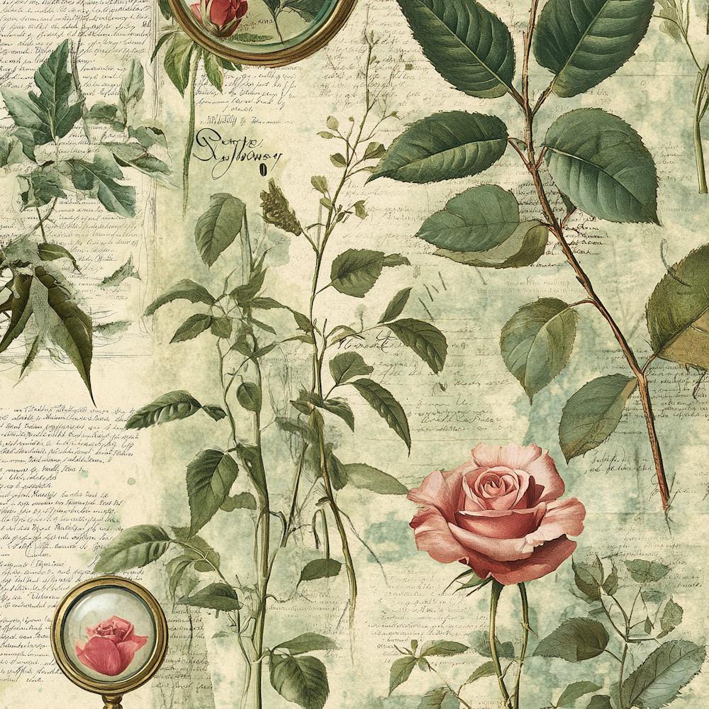 Vintage Herbarium Of Love 3