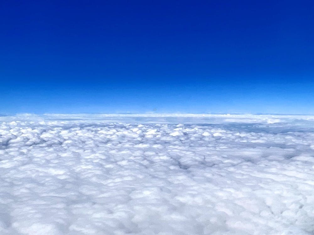 Cloud Shelf Over Myrtle Beach (Airplane Series)