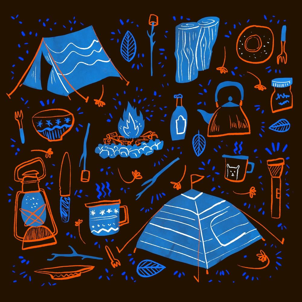 Camping at Night