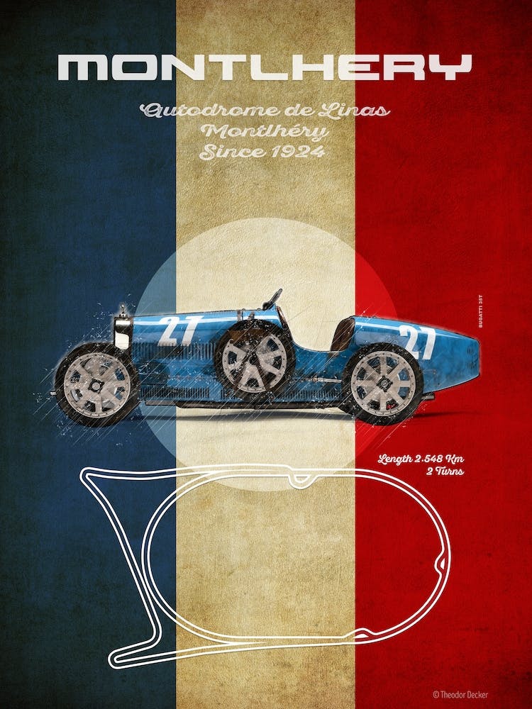 Montlhery B 35T Vintage