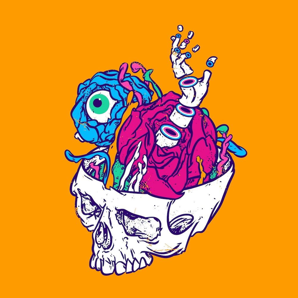 New Life Of Yorick's Skull Square