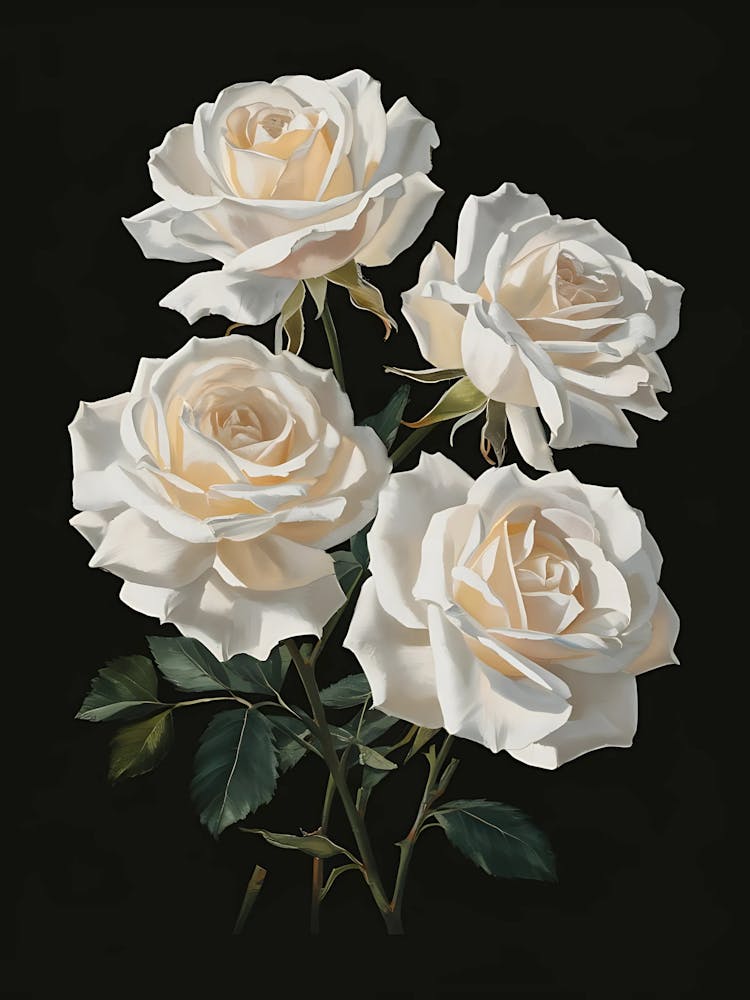 Roses Blanches