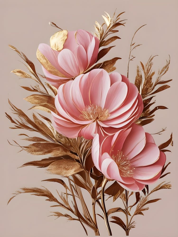 Rosa Blumen 6