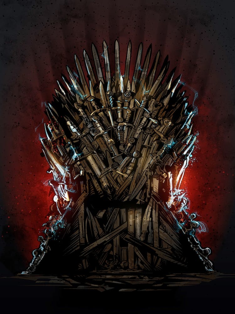 Iron Throne Displate