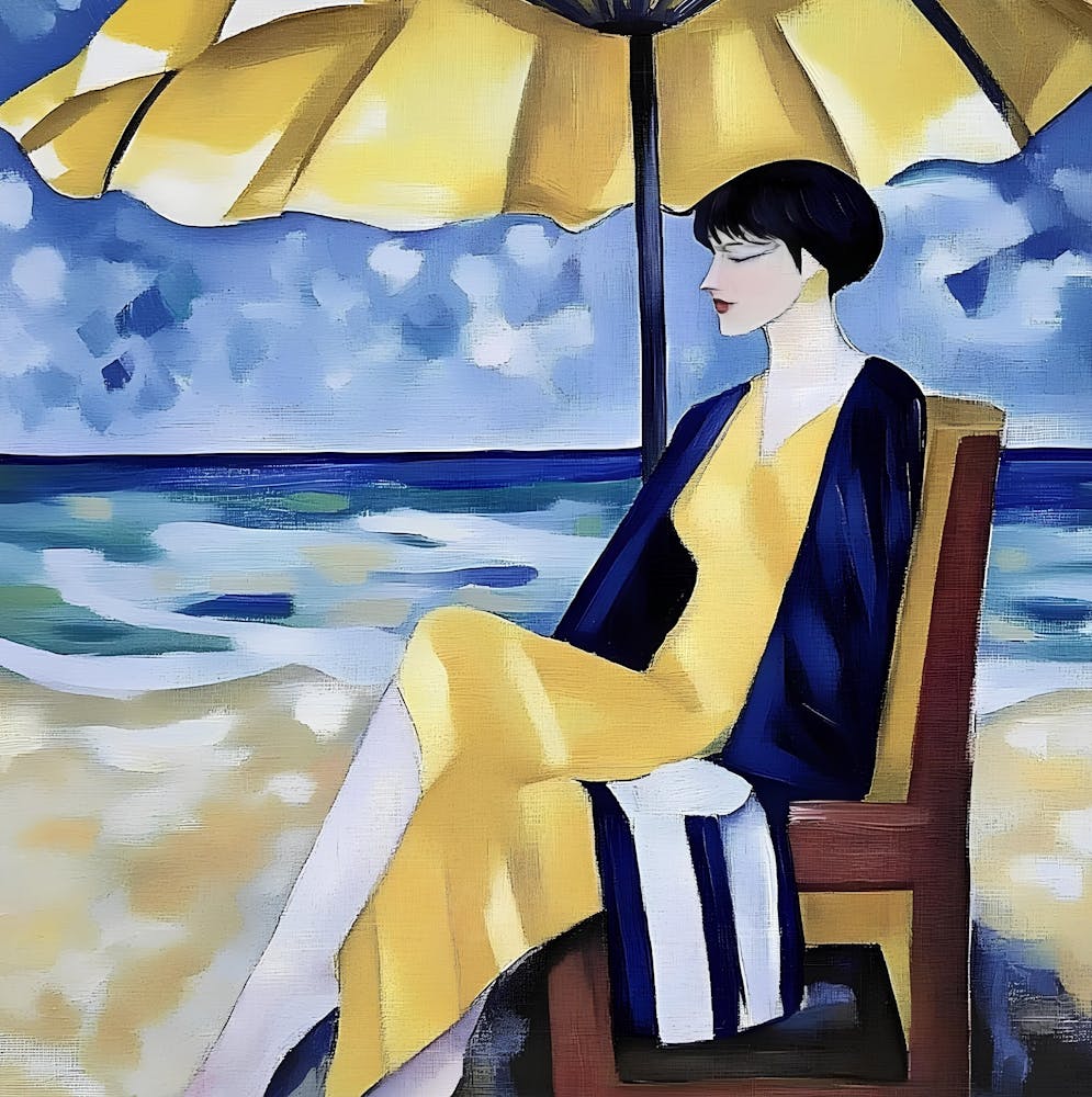 Woman At The Beach