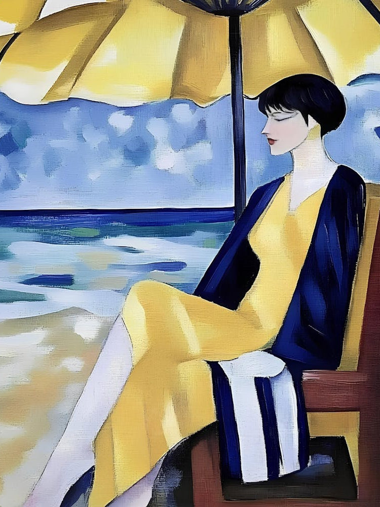 Woman At The Beach