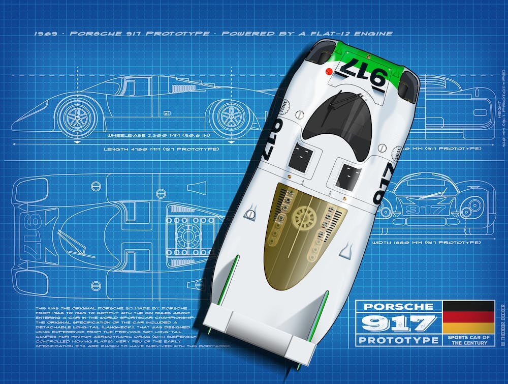 917 Prototype, Blueprint