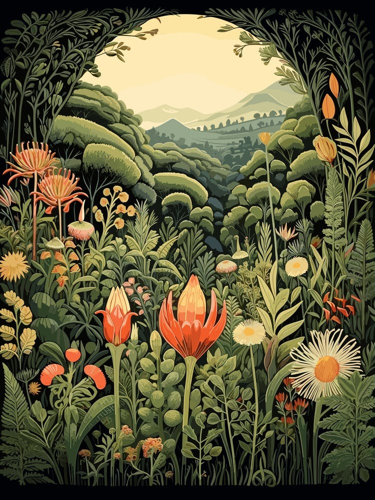 Kirstenbosch National Botanical Garden Sa Henri Rousseau Style 3