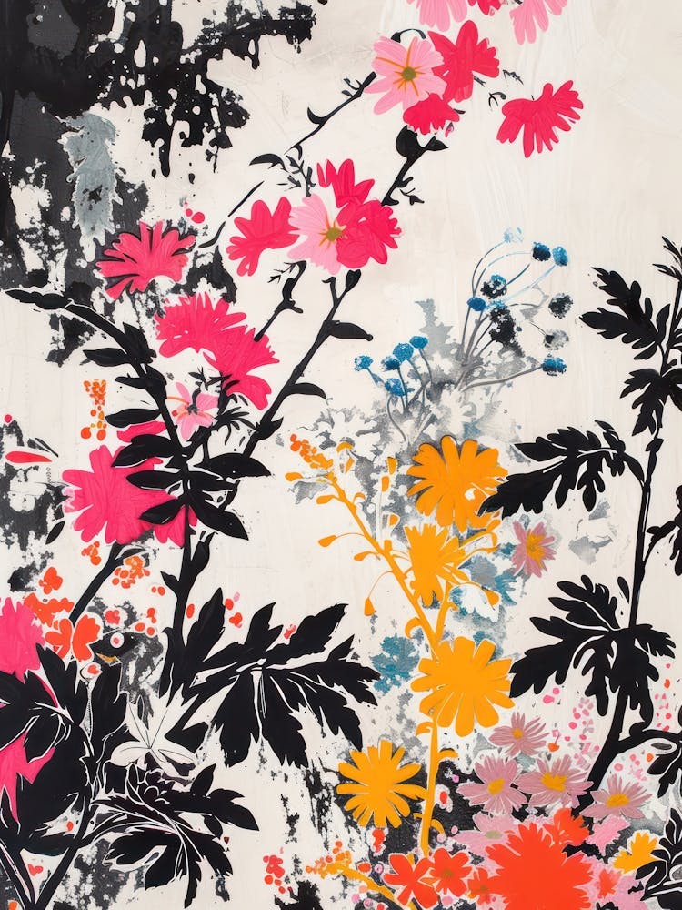 Hokusai  Great Japan Floral Japanese 2