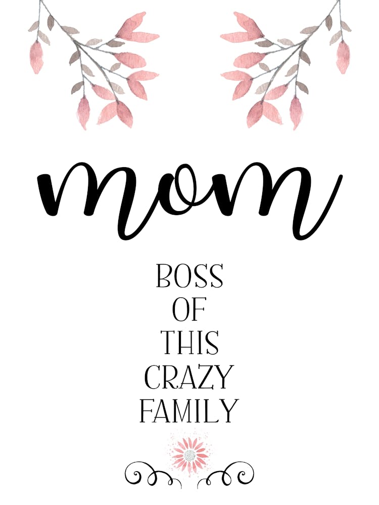 MOM Boss Of The Family