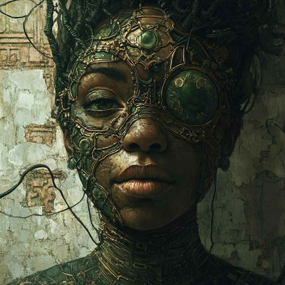 Woman With Dreadlocks 1
