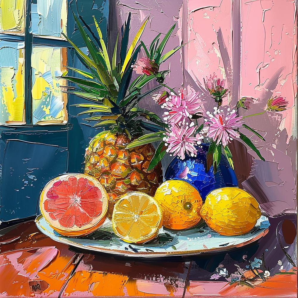 Fruit And Flowers