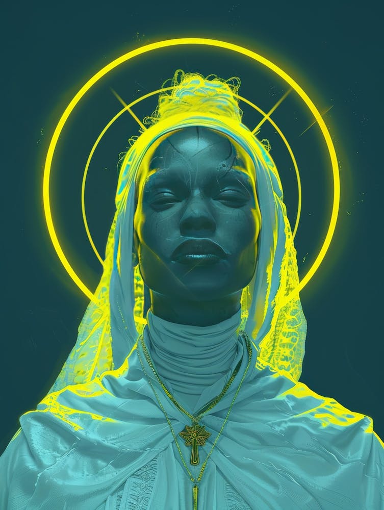 Woman With A Halo