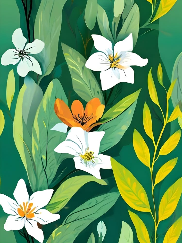 Motif Floral 13