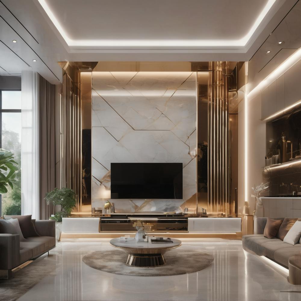 Futuristic art decor 1