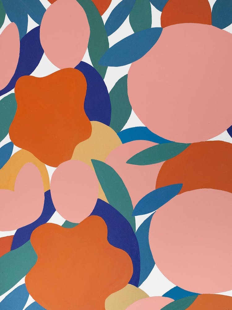 Bouquet Abstract Colourful