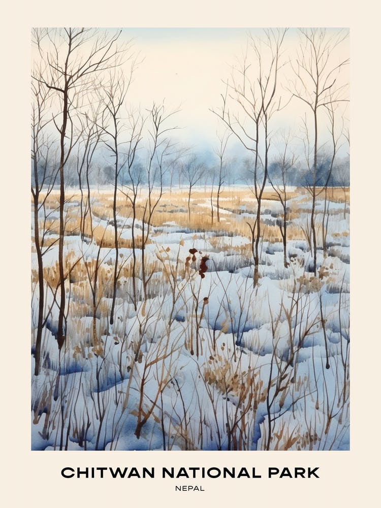 Chitwan National Park Nepal 1 Poster