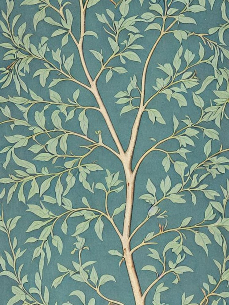 Kentucky Coffeetree 2 tree Vintage Botanical