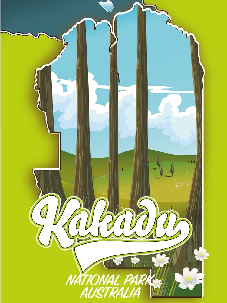 Kakadu National Park Australia Map