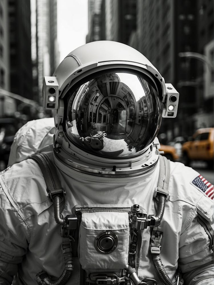 Astronaut In New York City