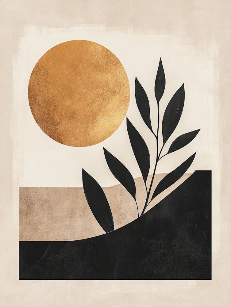 Coucher de soleil Impression sur toile 3