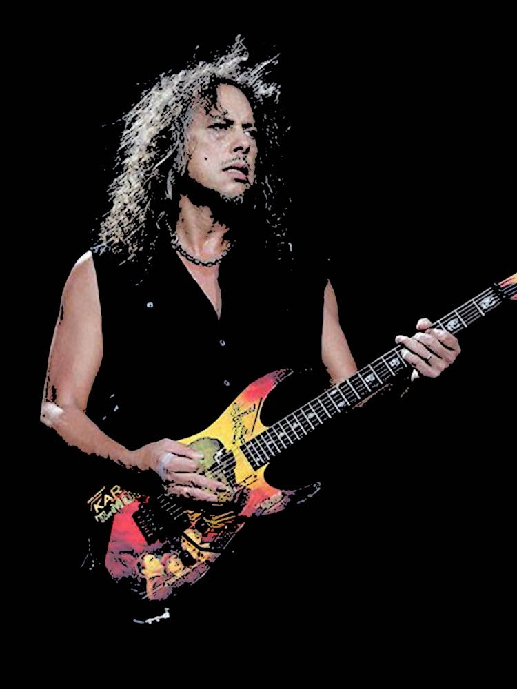 Kirk Hammett metallica band music 3