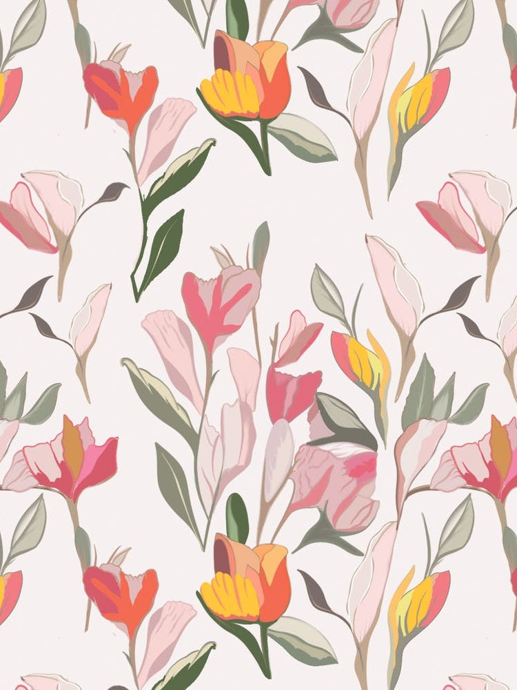 Watercolor Floral Pattern 1
