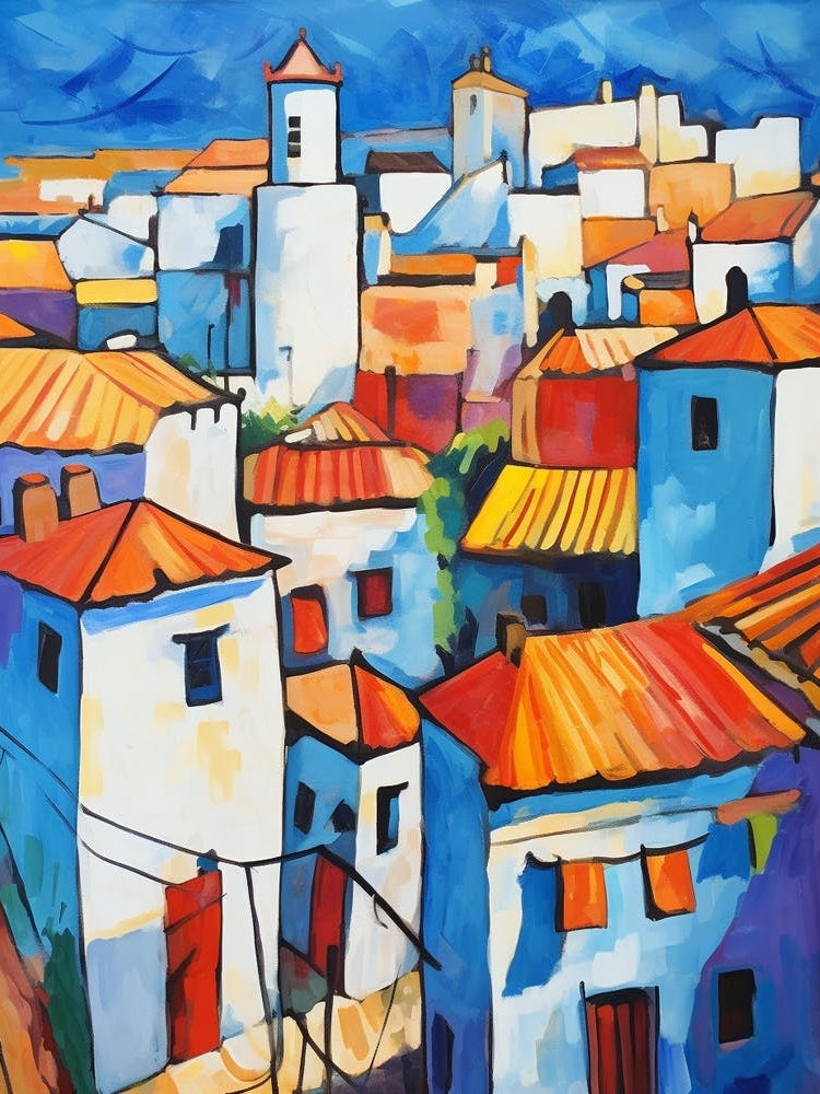 Essaouira Morocco 2 Fauvist Painting