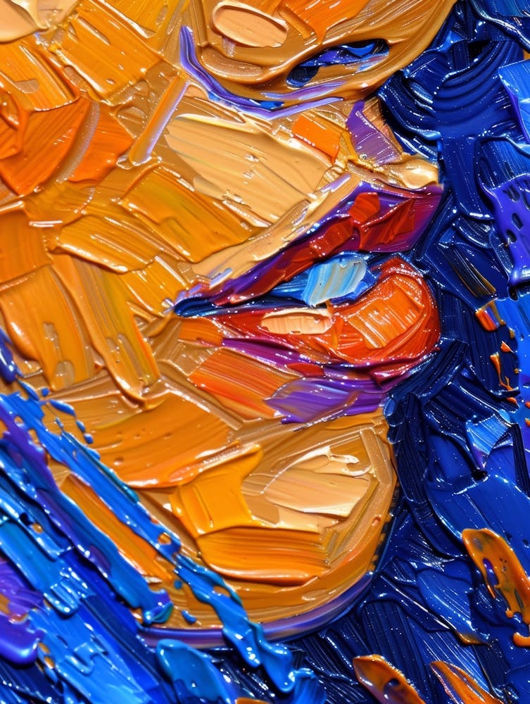 Abstract Of A Woman'S Face 10