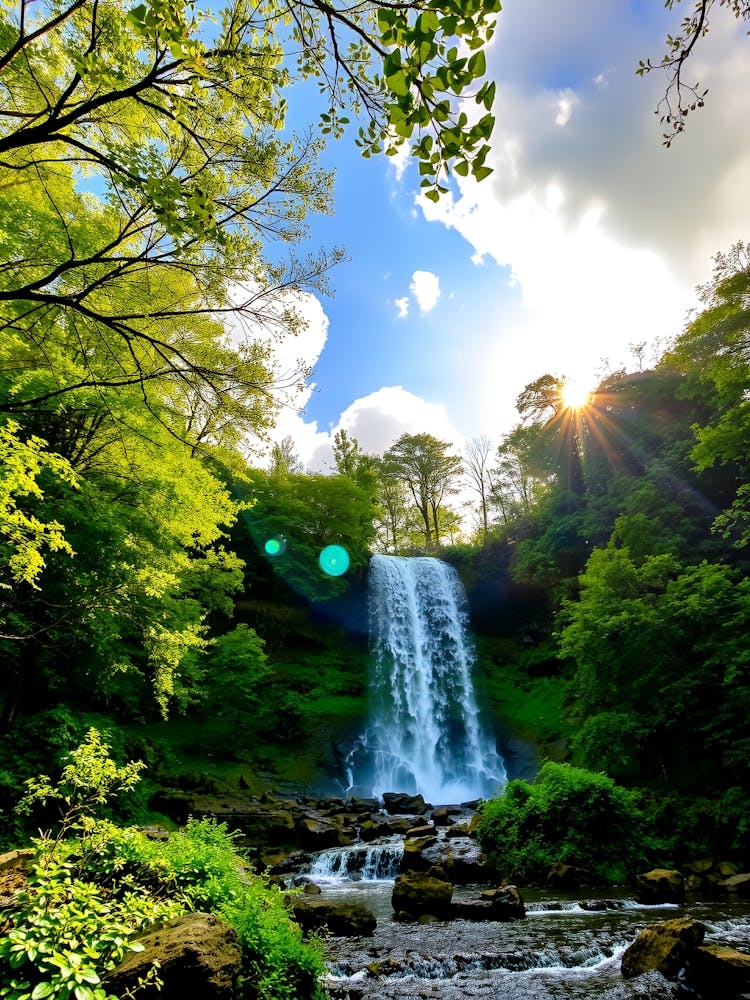 Waterfall In The Forest 8