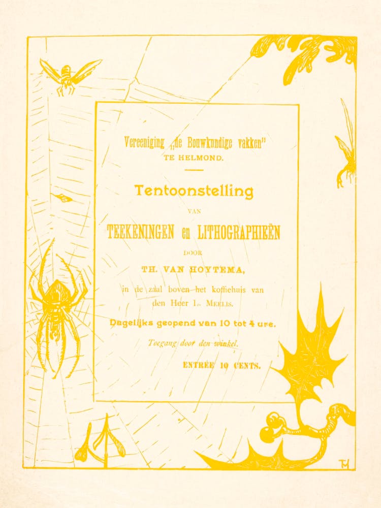 Invitation With Spin (In Or Before 189), Theo Van Hoytema