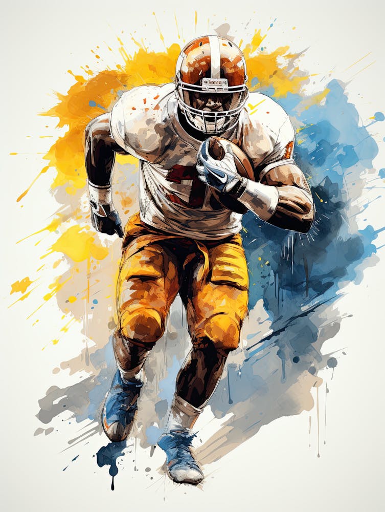 American Football Player 842
