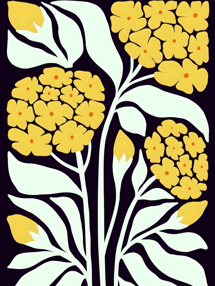 Henri Matisse Yellow Flowers 2