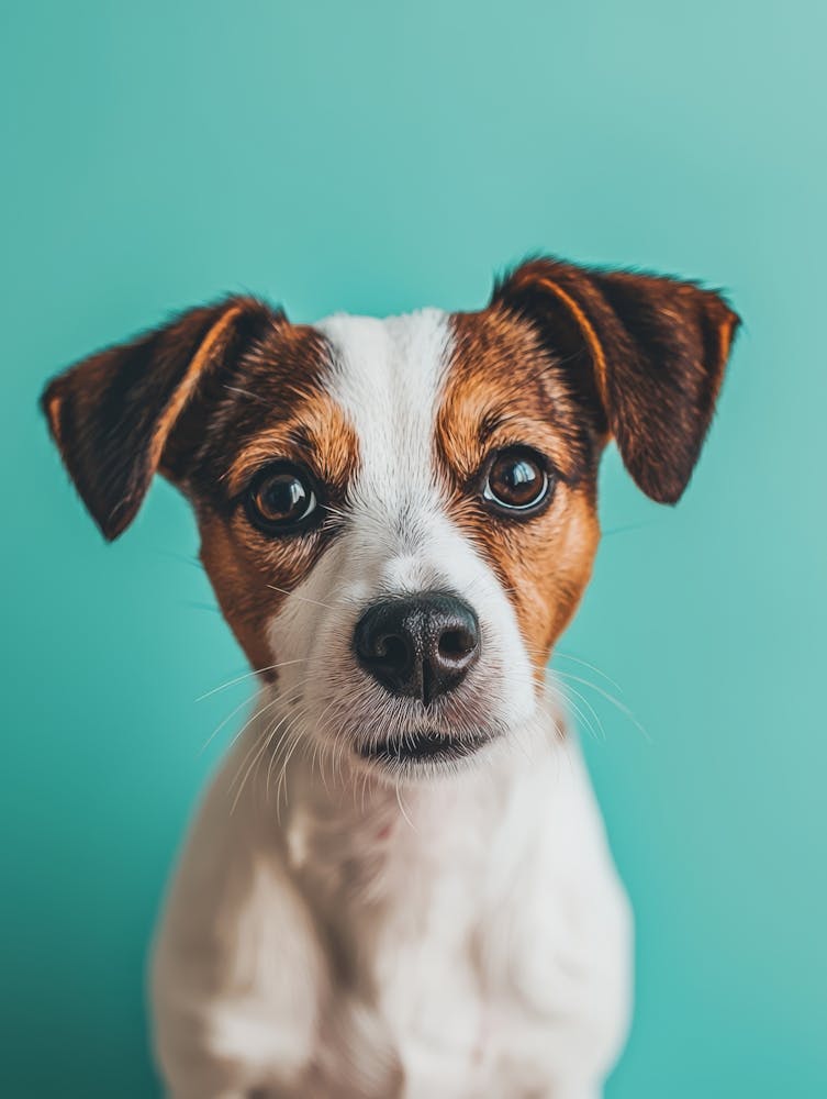 Jack Russell Terrier. Generated AI. 5