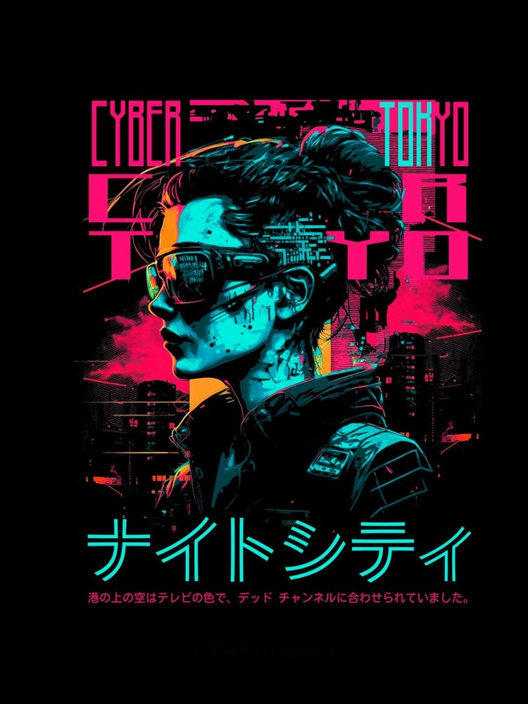 Cyber Punk Girl Cyber Tokyo