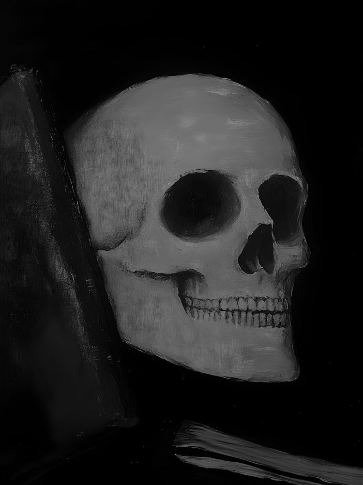 Skull And Book 1