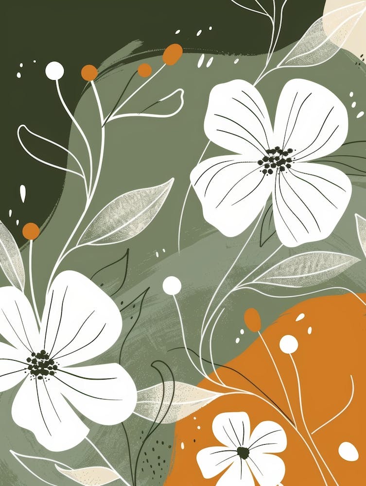 Abstract Floral Pattern 22