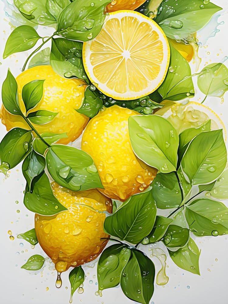 Vivid Citrus Crescendo