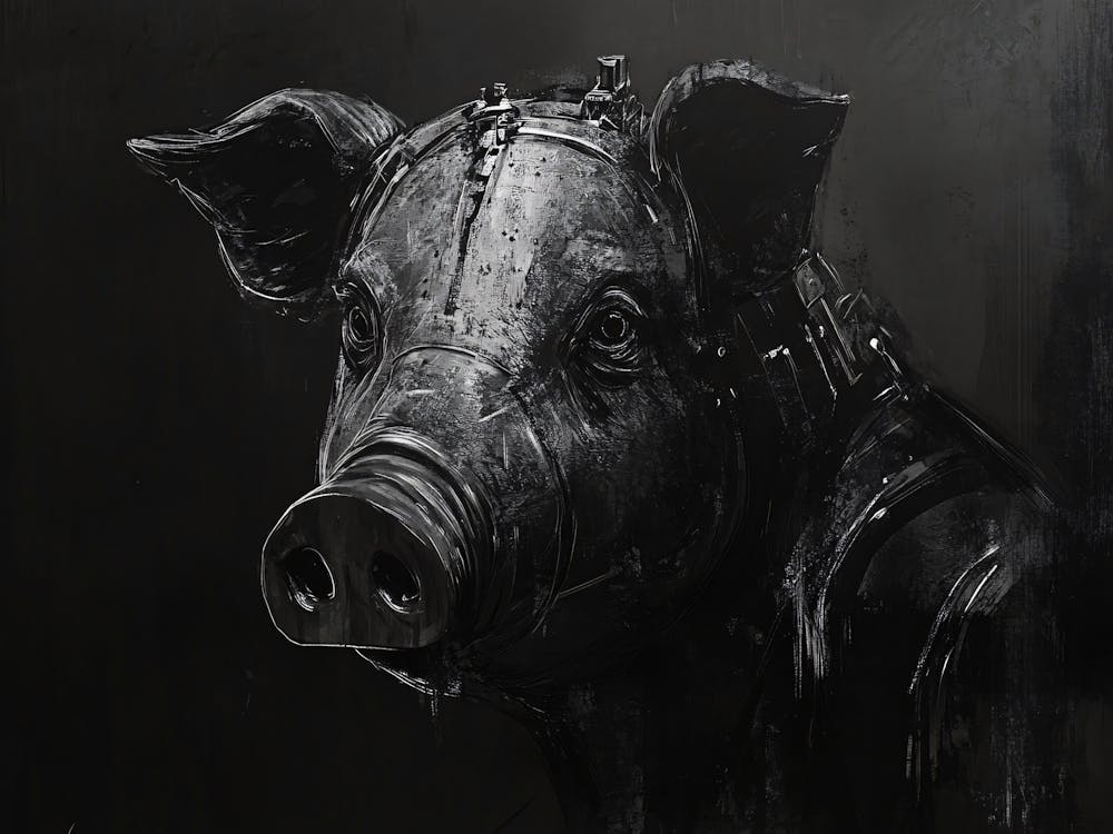 Pig in Black
