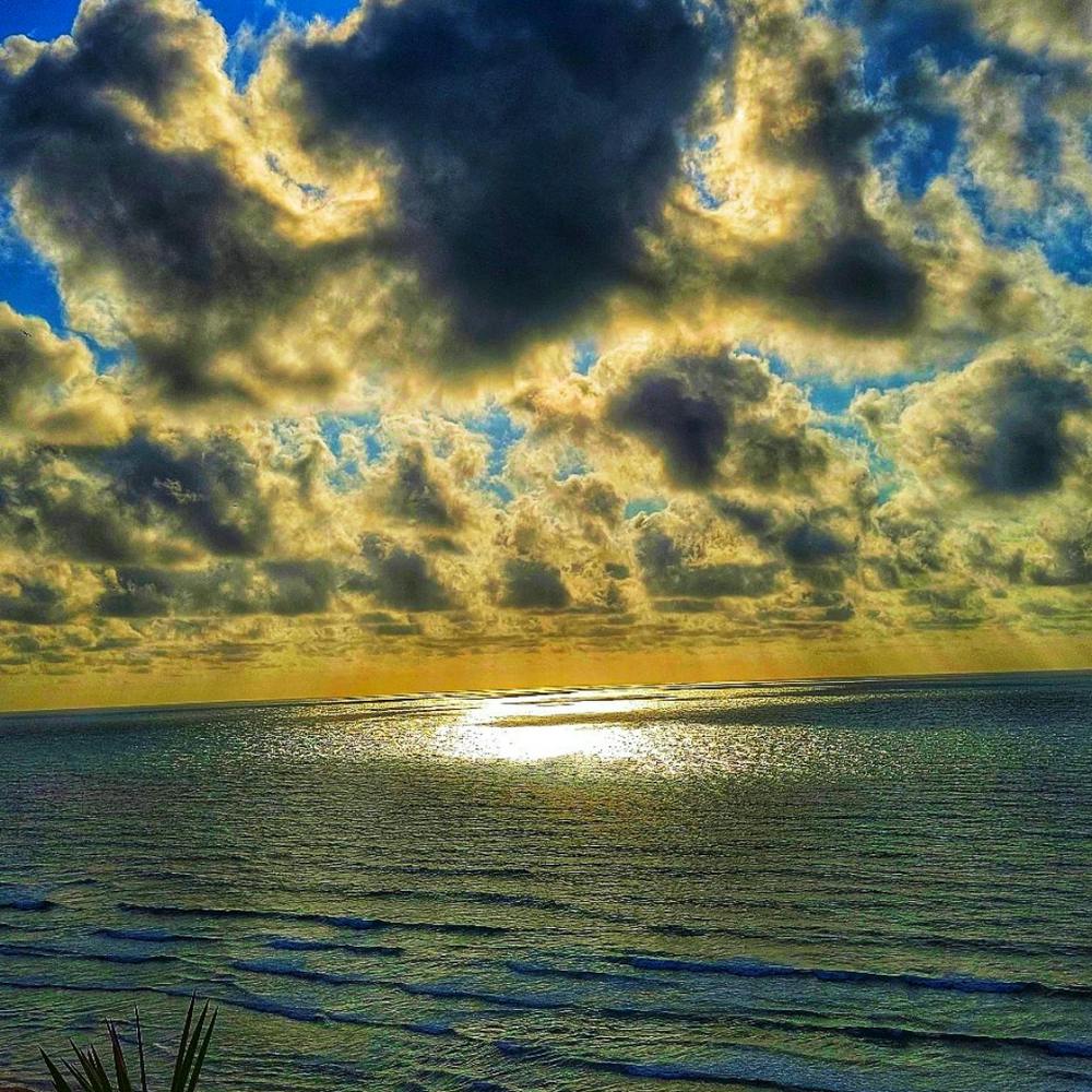 Sunrise Over The Ocean 1