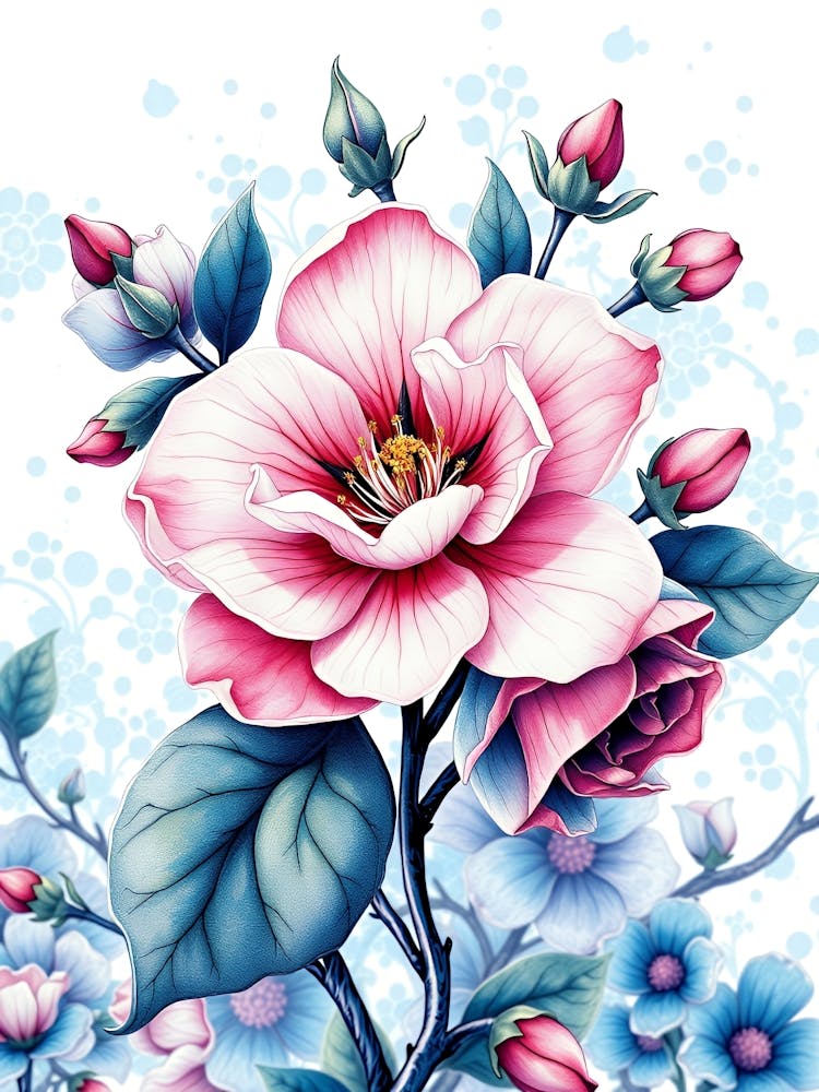 Chinese Flower Painting