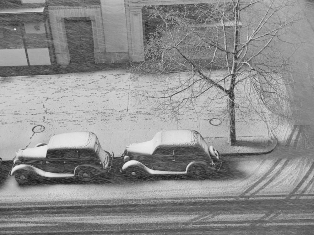 Snow Storm, Washington, D,C, By Russell Lee