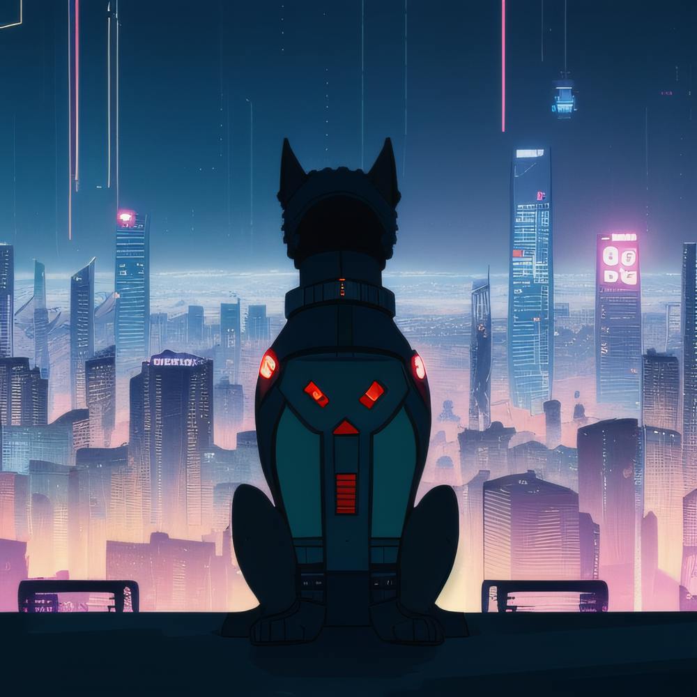 Futuristic Dog