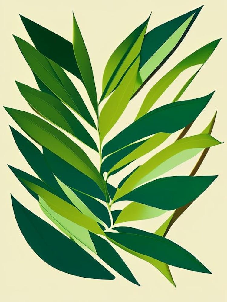 Summer Savory Leaf Vibrant Inspired 1