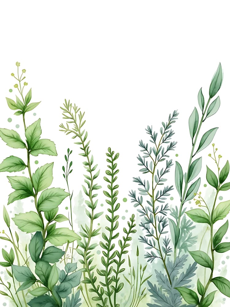 Dreamy Sage Floral Details