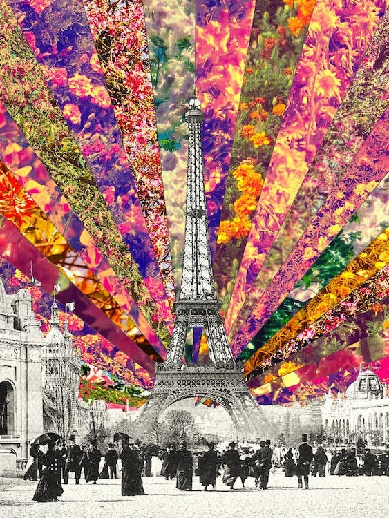 Vintage Paris - horiz in