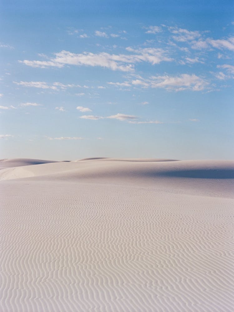 White Sands New Mexico Sunrise V on Film